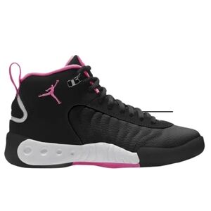 Jordan Jumpman Pro GS 3.5 Black and Pink High-Top Sneakers